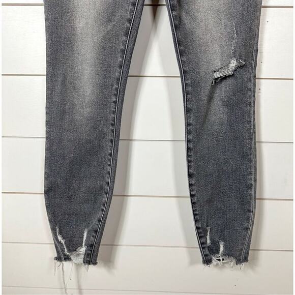Kut from the Kloth Women's Connie High Rise Ankle Skinny Jeans Gray Size 6 - Picture 3 of 11